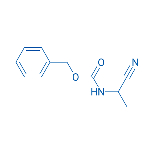 Benzyl N-(1-cyanoethyl)carbamate 250mg