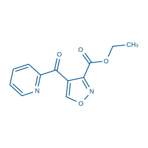 Ethyl 4-picolinoylisoxazole-3-carboxylate 50mg