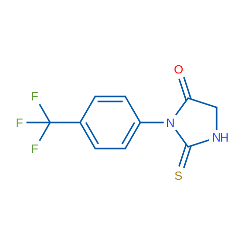 2-Sulfanylidene-3-[4-(trifluoromethyl)phenyl]imidazolidin-4-one 1g