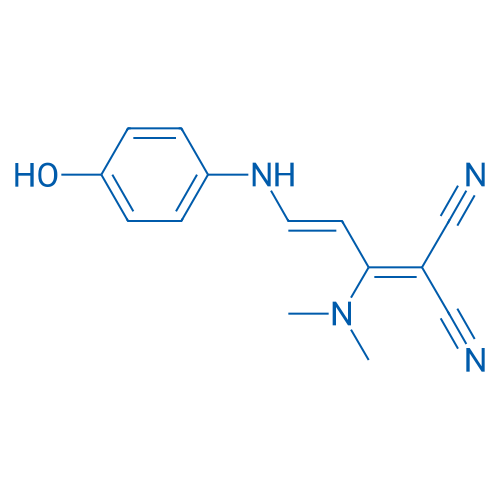 2-[(2E)-1-(Dimethylamino)-3-[(4-hydroxyphenyl)amino]prop-2-en-1-ylidene]propanedinitrile 1g