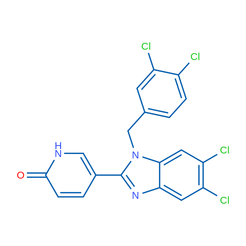 5-{5,6-dichloro-1-[(3,4-dichlorophenyl)methyl]-1H-1,3-benzodiazol-2-yl}-1,2-dihydropyridin-2-one 1g