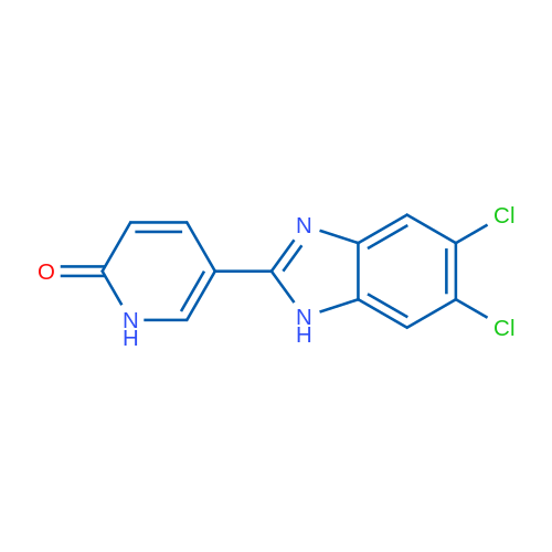 5-(5,6-Dichloro-1H-1,3-benzodiazol-2-yl)-1,2-dihydropyridin-2-one 1g