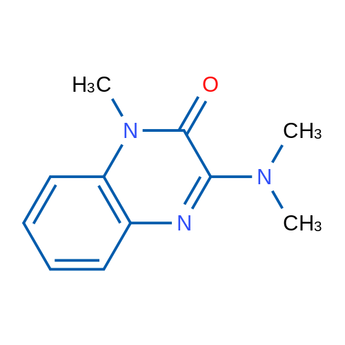 3-(Dimethylamino)-1-methyl-1,2-dihydroquinoxalin-2-one 1g