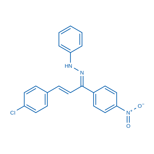 (E)-1-[(2E)-3-(4-Chlorophenyl)-1-(4-nitrophenyl)prop-2-en-1-ylidene]-2-phenylhydrazine 10mg