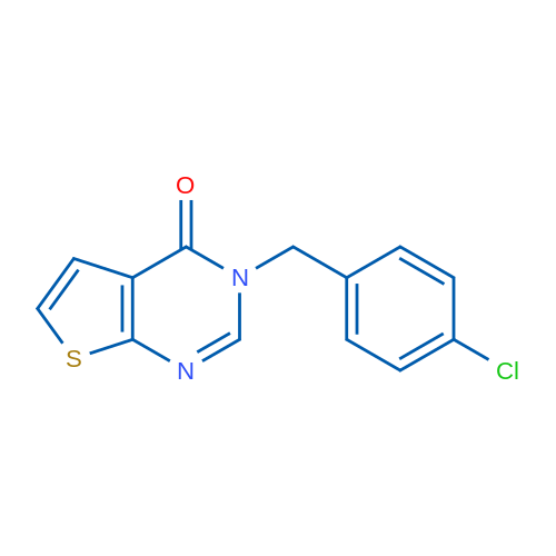 3-[(4-Chlorophenyl)methyl]-3H,4H-thieno[2,3-d]pyrimidin-4-one 1g
