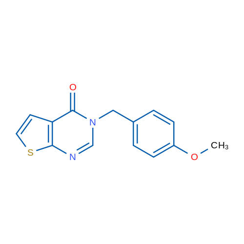 3-[(4-Methoxyphenyl)methyl]-3H,4H-thieno[2,3-d]pyrimidin-4-one 1g
