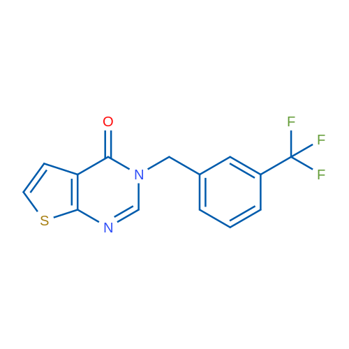 3-{[3-(trifluoromethyl)phenyl]methyl}-3H,4H-thieno[2,3-d]pyrimidin-4-one 1g
