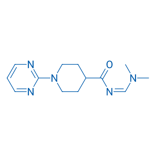 N-[(1Z)-(Dimethylamino)methylidene]-1-(pyrimidin-2-yl)piperidine-4-carboxamide 1g