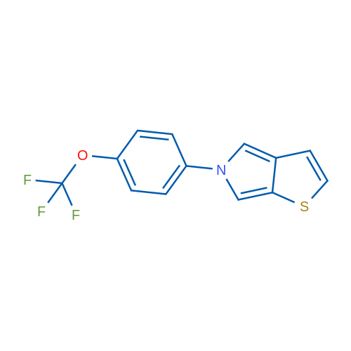 5-[4-(Trifluoromethoxy)phenyl]-5H-thieno[2,3-c]pyrrole 1g