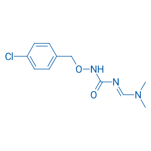 1-[(4-Chlorophenyl)methoxy]-3-[(1E)-(dimethylamino)methylidene]urea 1g