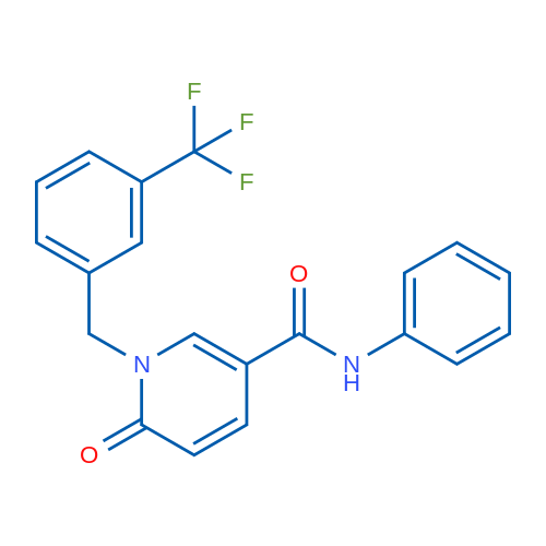 6-Oxo-N-phenyl-1-{[3-(trifluoromethyl)phenyl]methyl}-1,6-dihydropyridine-3-carboxamide 1g