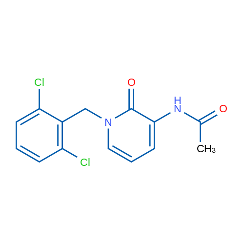 N-{1-[(2,6-dichlorophenyl)methyl]-2-oxo-1,2-dihydropyridin-3-yl}acetamide 1g