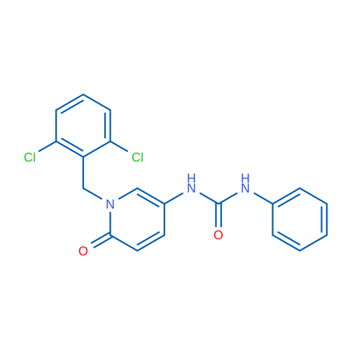 3-{1-[(2,6-dichlorophenyl)methyl]-6-oxo-1,6-dihydropyridin-3-yl}-1-phenylurea 1g
