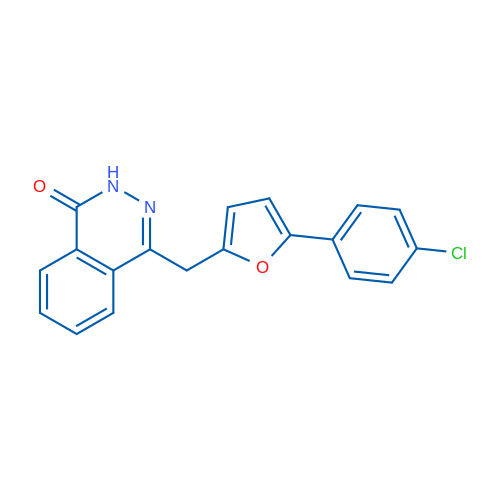 4-{[5-(4-chlorophenyl)furan-2-yl]methyl}-1,2-dihydrophthalazin-1-one 1g