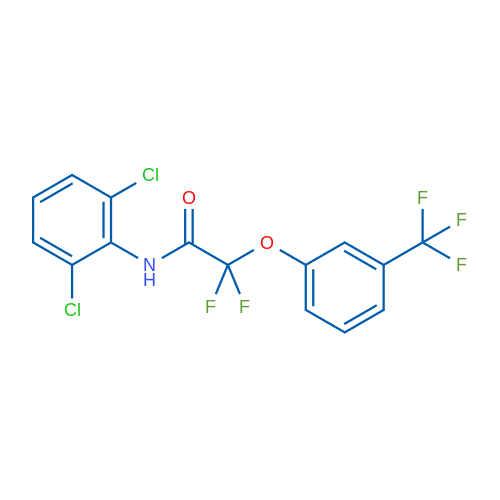 N-(2,6-Dichlorophenyl)-2,2-difluoro-2-[3-(trifluoromethyl)phenoxy]acetamide 1g