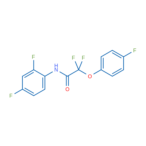 N-(2,4-Difluorophenyl)-2,2-difluoro-2-(4-fluorophenoxy)acetamide 1g