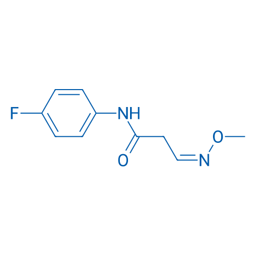 (3Z)-N-(4-Fluorophenyl)-3-(methoxyimino)propanamide 1g