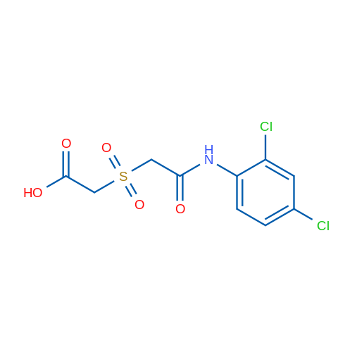 2-{[(2,4-dichlorophenyl)carbamoyl]methanesulfonyl}acetic acid 1g