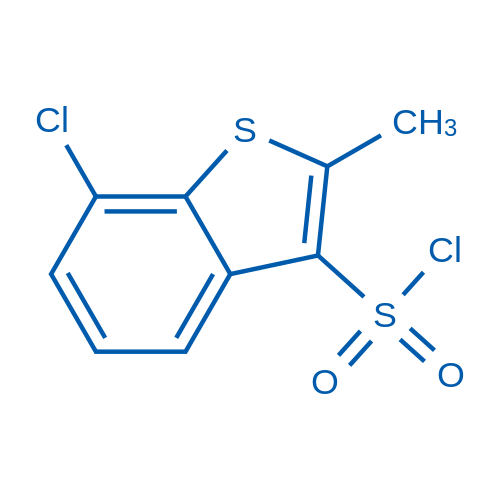 7-Chloro-2-methyl-1-benzothiophene-3-sulfonyl chloride 1g