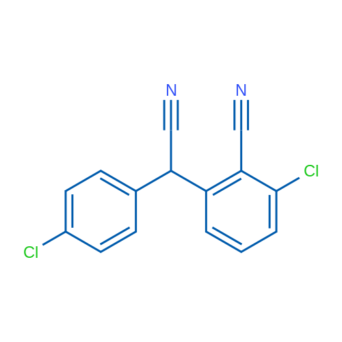2-Chloro-6-((4-chlorophenyl)(cyano)methyl)benzonitrile 1g