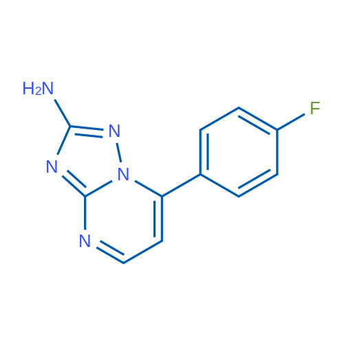 7-(4-Fluorophenyl)-[1,2,4]triazolo[1,5-a]pyrimidin-2-amine 1g