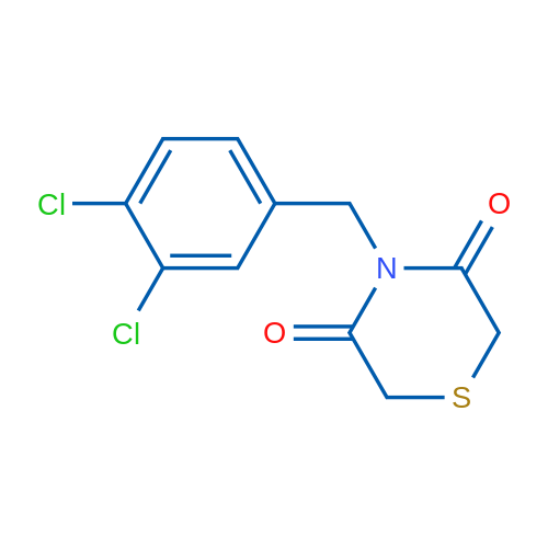 4-[(3,4-Dichlorophenyl)methyl]thiomorpholine-3,5-dione 1g