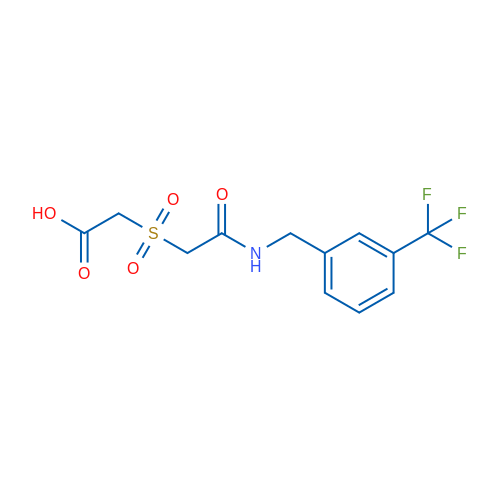 2-[({[3-(trifluoromethyl)phenyl]methyl}carbamoyl)methanesulfonyl]acetic acid 1g