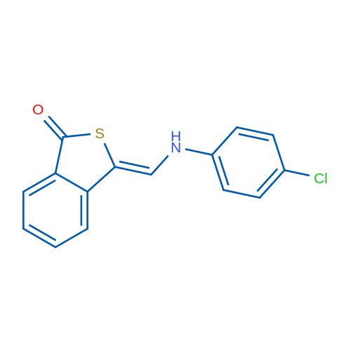 (3Z)-3-{[(4-chlorophenyl)amino]methylidene}-1,3-dihydro-2-benzothiophen-1-one 1g