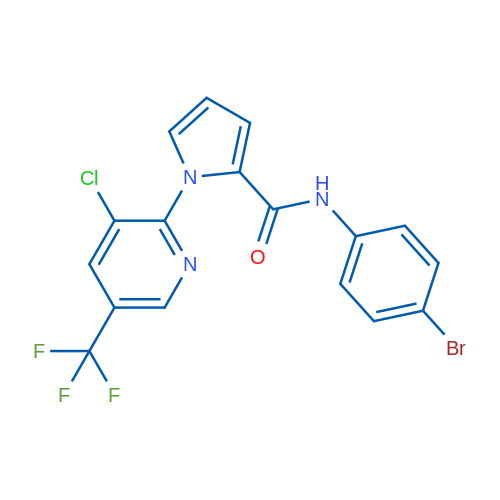 N-(4-Bromophenyl)-1-[3-chloro-5-(trifluoromethyl)pyridin-2-yl]-1H-pyrrole-2-carboxamide 1g