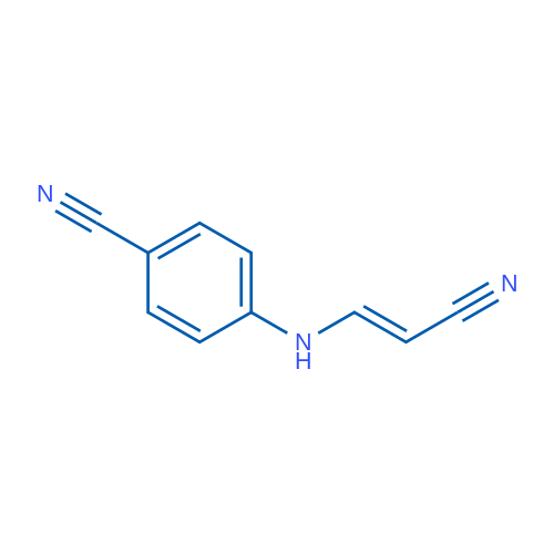4-{[(1E)-2-cyanoeth-1-en-1-yl]amino}benzonitrile 1g