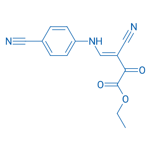 Ethyl (3E)-3-cyano-4-[(4-cyanophenyl)amino]-2-oxobut-3-enoate 1g