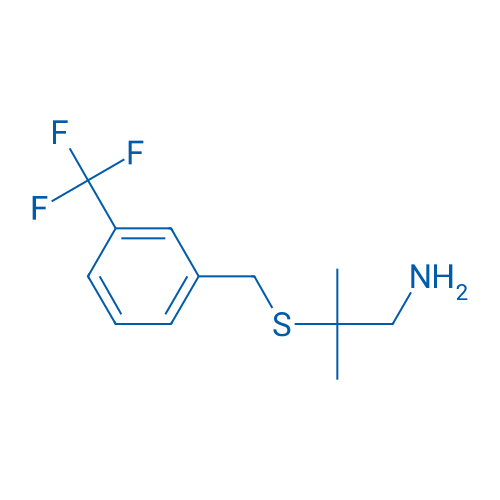 2-Methyl-2-({[3-(trifluoromethyl)phenyl]methyl}sulfanyl)propan-1-amine 1g