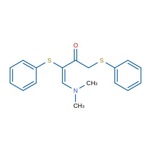 (3E)-4-(Dimethylamino)-1,3-bis(phenylsulfanyl)but-3-en-2-one 1g