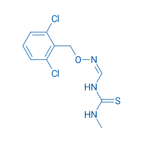 1-[(1Z)-{[(2,6-dichlorophenyl)methoxy]imino}methyl]-3-methylthiourea 1g