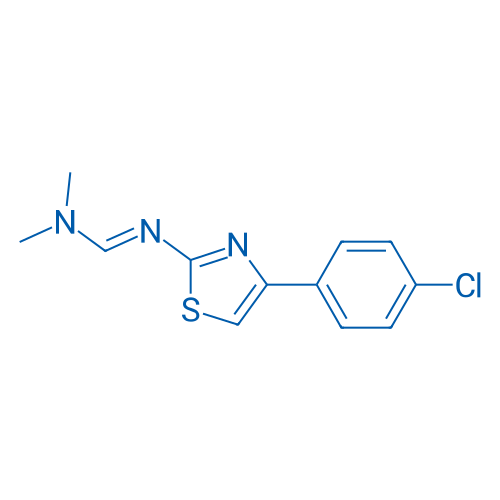 (E)-N'-[4-(4-Chlorophenyl)-1,3-thiazol-2-yl]-N,N-dimethylmethanimidamide 1g