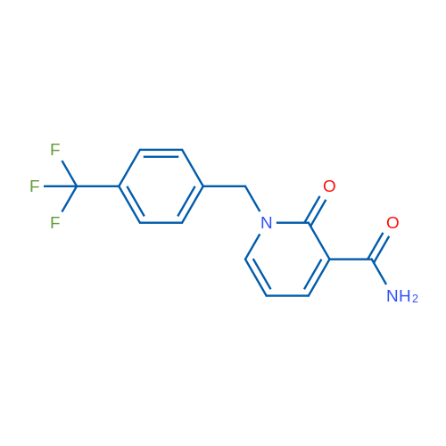 2-Oxo-1-{[4-(trifluoromethyl)phenyl]methyl}-1,2-dihydropyridine-3-carboxamide 1g