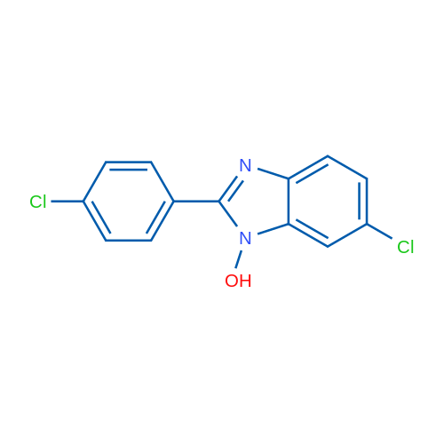6-Chloro-2-(4-chlorophenyl)-1H-1,3-benzodiazol-1-ol 1g