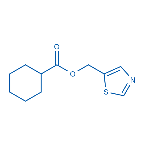 (1,3-Thiazol-5-yl)methyl cyclohexanecarboxylate 5mg