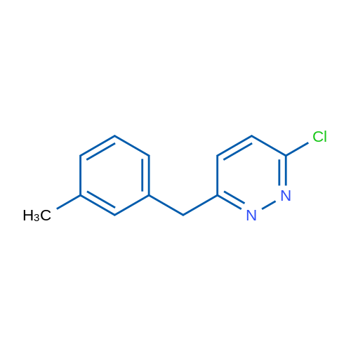3-Chloro-6-[(3-methylphenyl)methyl]pyridazine 1g