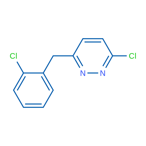 3-Chloro-6-[(2-chlorophenyl)methyl]pyridazine 1g