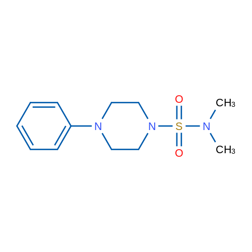 N,N-Dimethyl-4-phenylpiperazine-1-sulfonamide 1g
