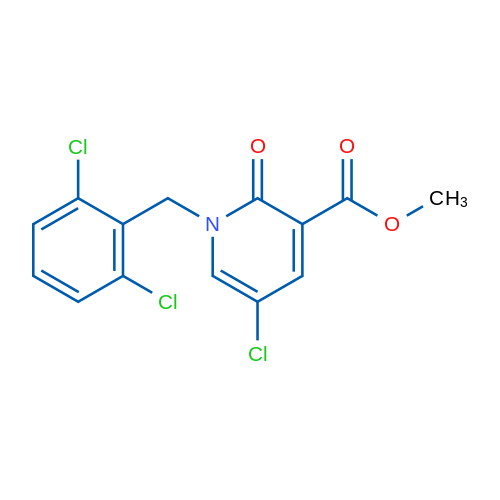 Methyl 5-chloro-1-[(2,6-dichlorophenyl)methyl]-2-oxo-1,2-dihydropyridine-3-carboxylate 1g