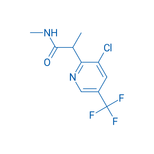 2-[3-Chloro-5-(trifluoromethyl)pyridin-2-yl]-N-methylpropanamide 1g
