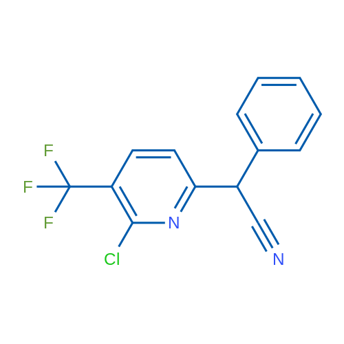 2-[6-Chloro-5-(trifluoromethyl)pyridin-2-yl]-2-phenylacetonitrile 1g