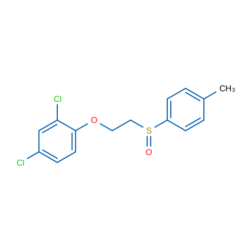 2,4-Dichloro-1-[2-(4-methylbenzenesulfinyl)ethoxy]benzene 1g