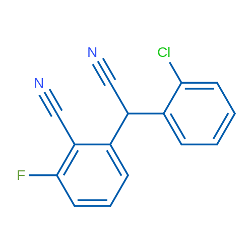 2-[(2-Chlorophenyl)(cyano)methyl]-6-fluorobenzonitrile 1g