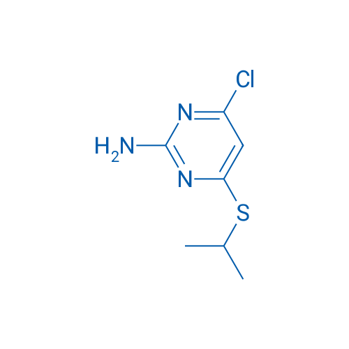 4-Chloro-6-(propan-2-ylsulfanyl)pyrimidin-2-amine 10mg