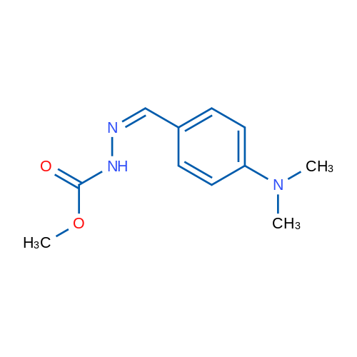 N'-[(1Z)-[4-(Dimethylamino)phenyl]methylidene]methoxycarbohydrazide 1g