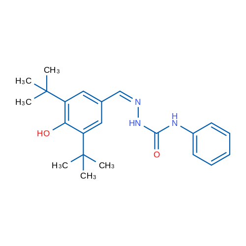 3-[(Z)-[(3,5-Di-tert-butyl-4-hydroxyphenyl)methylidene]amino]-1-phenylurea 1g
