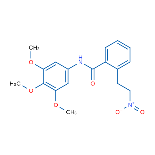 2-(2-Nitroethyl)-N-(3,4,5-trimethoxyphenyl)benzamide 1g